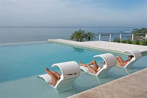 Submersible Pool Chaise Provides Comfort For Lounging In Pool On Your Baja Shelf Or Ledge