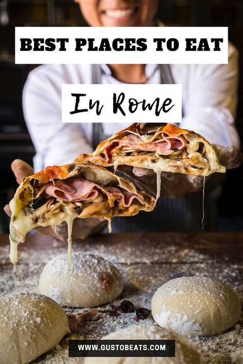 Best Places To Eat In Rome (For 3 Full Days) | Eat, Rome food, Pizza