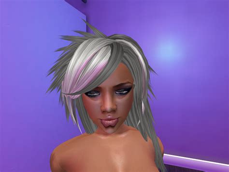 Second Life Marketplace Platinum Hair