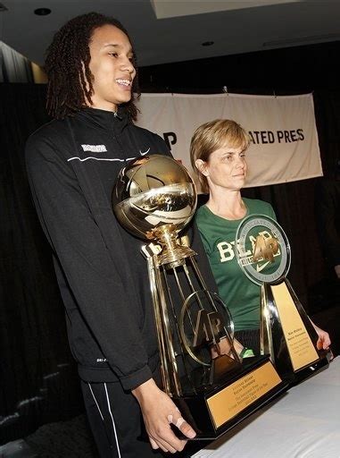 Brittney Griner Ap Player Of The Year And Kim Mulkey Ap Coach Of The