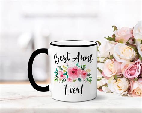 Best Aunt Ever Coffee Mug T For Aunt Aunt Present Etsy In 2020 Aunt Ts Presents For