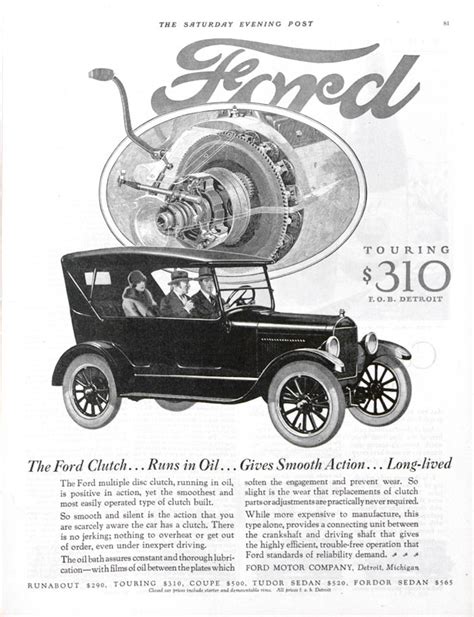 Vintage Ford Car Ads