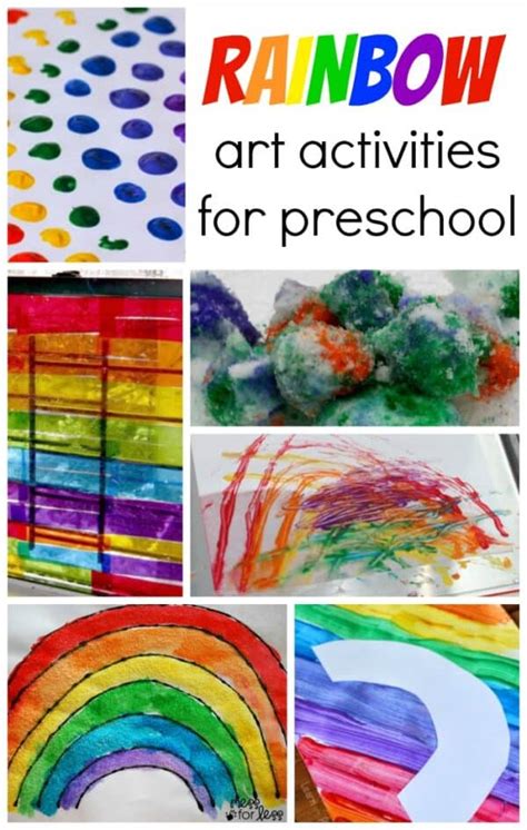 Rainbow Art Activities For Preschool Coffee Cups And Crayons