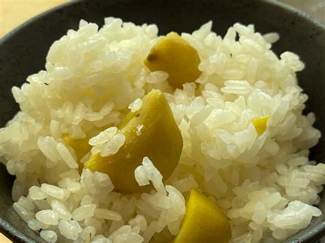 Kurigohan Rice Boiled With Chestnuts Hyogo Japan Hideki