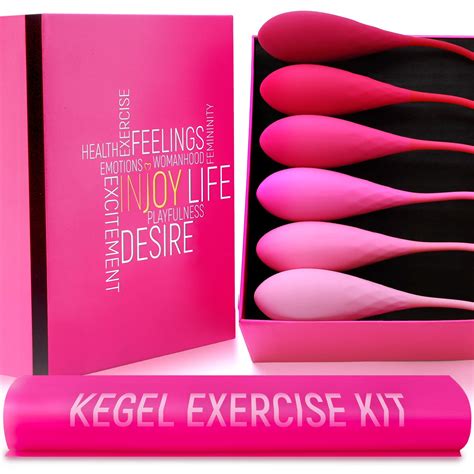 Buy Kegel Exercisers For Women Set Of 6 Kegel Weights Kegel