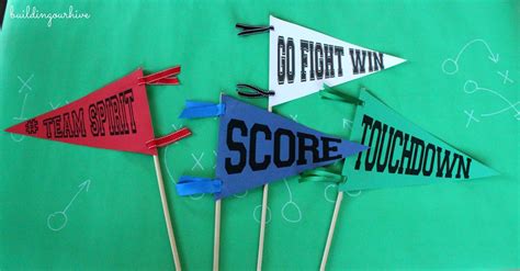 Printable Pennants Ready For The Big Game