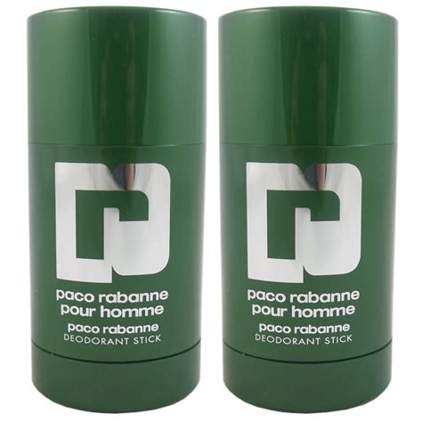 Paco Rabanne Pour Homme 2 X 75 Ml Deo Stick Deodorant Deostick Set Bei
