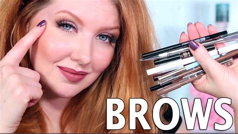 Top Favorite Brow Makeup Products Best Shades For Red Hair Youtube