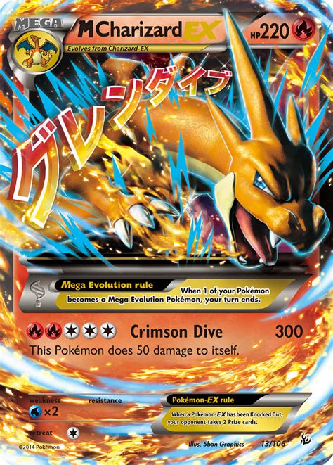 Each card has sentimental value to someone: M Charizard-EX Flashfire Card Price How much it's worth ...