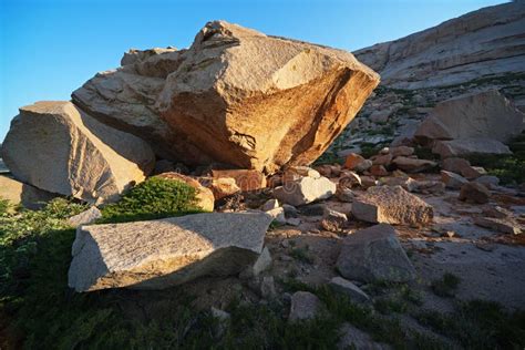 Boulders In Desert Mountains Stock Photo Image Of Natural Remote