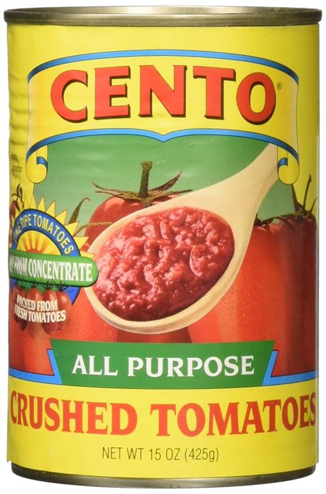 Amazon Com Cento Crushed Tomatoes Ounce Pack Of Grocery Gourmet Food