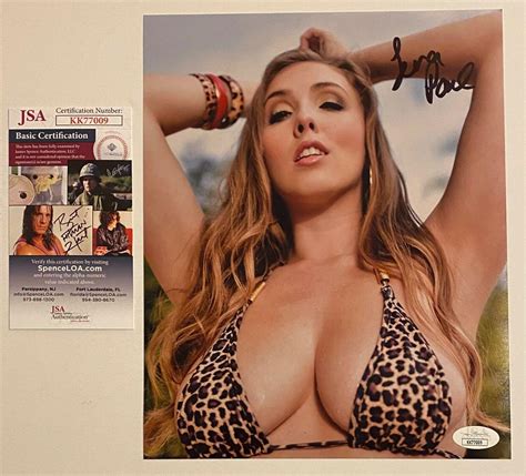 Lena Paul Signed 8x10 Photo Wcoa 3784221152