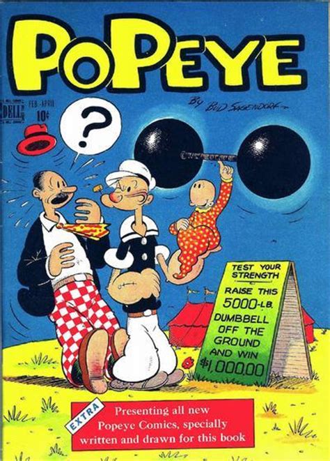 Popeye Comic Book Popeye The Sailorpedia Fandom Powered By Wikia