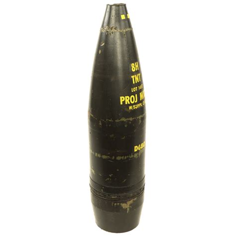 Original Us M115 Howitzer 8 Inch He M106 Artillery Shell Projectile
