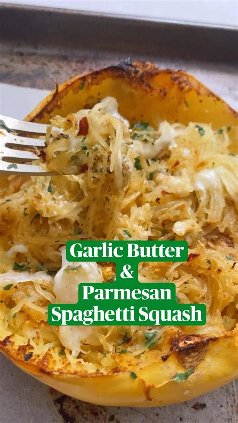 Garlic Butter Parmesan Spaghetti Squash Artofit