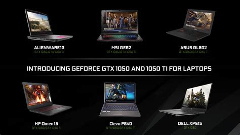 Nvidia Geforce Gtx 1050 And 1050 Ti Laptops Supercharge Budget Gaming