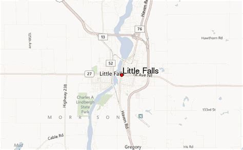 Guía Urbano De Little Falls Minnesota