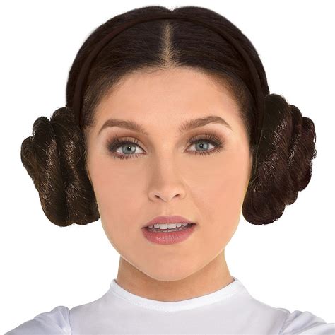 Princess Leia Buns Headband 4in X 4 12in Star Wars