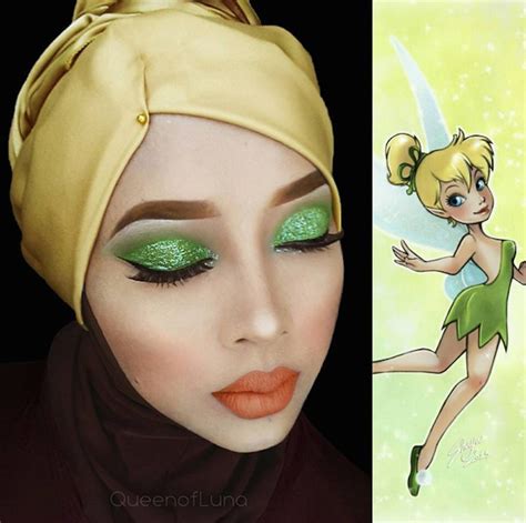 this makeup artist uses her hijab to transform herself into disney princesses with images