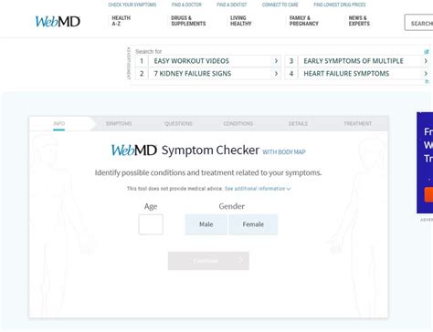Webmd Symptom Checker Check Your Medical Symptoms Webmd