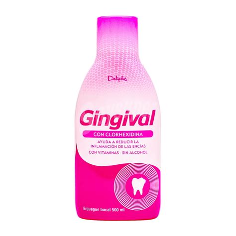 deliplus enjuague bucal gingival con clorhexidina sin alcohol reduce inflamacion de las encias