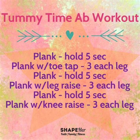 Tummy Time Ab Workout For Moms Of Newborns I Created This Workout