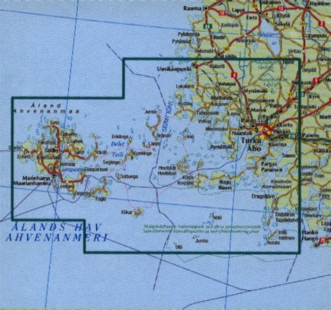 Der deutschsprachige reiseführer ausschließlich und ausführlich über åland: Ålandinseln 1:100.000 - Schärengarten um Turku 1:200.000 ...
