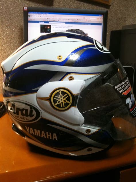 Genuine arai motorcycle helmets intended for the usa market are designed to comply with us department of transportation (dot) performance criteria. HELMET JAPAN: Arai MZ Yamaha RARE!!!