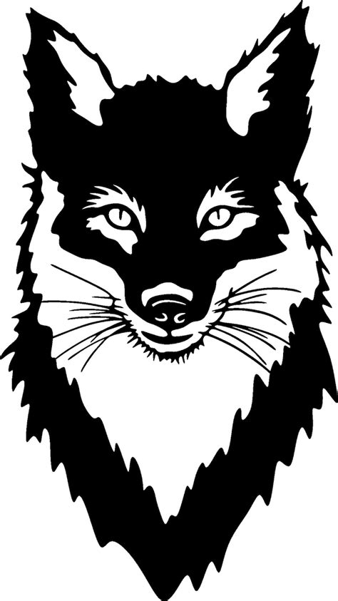 Fox Svg Dxf Files For Laser Dxf Files For Cnc Svg File For Etsy