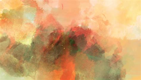 Colorful Watercolor Grunge Art Painting Effect Of Light Pastel Color