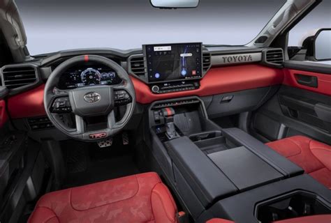 Exploring The Interior Of The 2023 Toyota Sequoia Trd Pro Interior Ideas