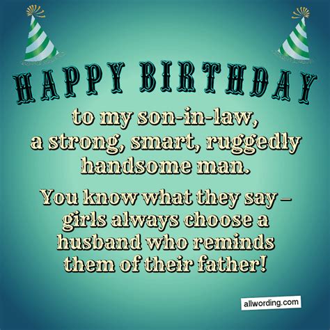 Printable Son In Law Birthday Card Happy Birthday Son In Law Etsy In