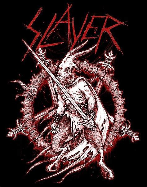 Slayer Arte Heavy Metal Heavy Metal Rock Heavy Metal Bands Black