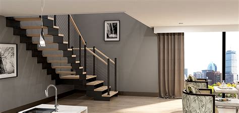 Modular Straight Staircase Kits Mylen Stairs