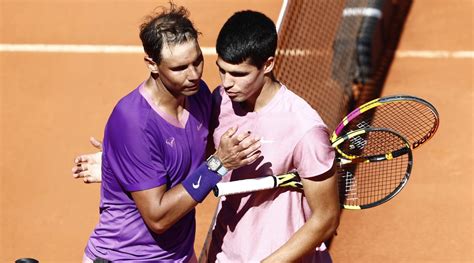 Rafael Nadal Gives Edge To Carlos Alcaraz In Madrid Open Showdown Tennis News The Indian Express