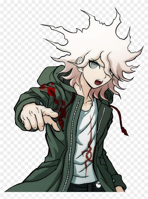 The sprites never appeared in the game itself. 775 Kb Png - Danganronpa 2 Nagito Sprites, Transparent Png ...
