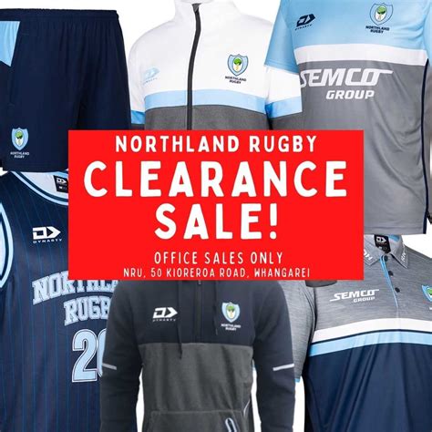 Northland Rugby Clearance Sale