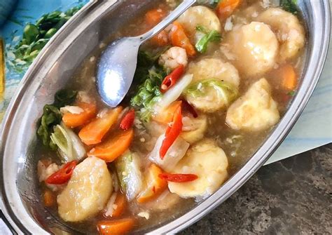 Selain kaya protein, kacang kapri dan kailan juga melengkapi agar . Resep Sapo Tahu Ayam Udang Enak dan Mudah oleh Khalishah ...