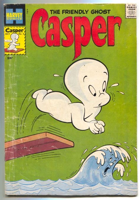 Friendly Ghost Casper 3 1958 Harvey Comics Vg 1958 Comic Dta