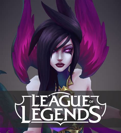 Morgana The Fallen Jason Namgung League Of Legends Artwork 3d