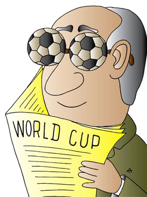 World Cup By Alexei Talimonov Sports Cartoon Toonpool