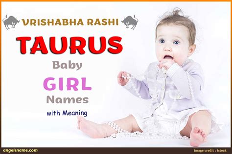 Top Vrishabha Rashi Or Taurus Baby Girl Names With Meaning