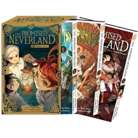 The Promised Neverland Coffret En 3 Volumes Tomes 1 à 3 Cdiscount