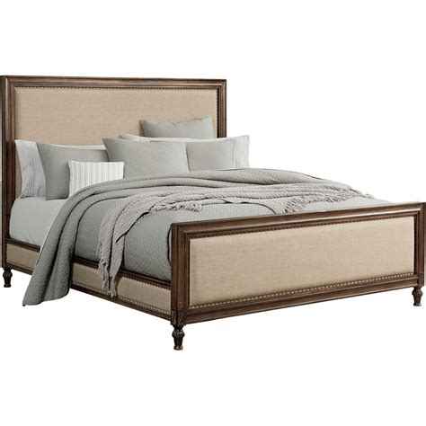 Cambridge Lexington Upholstered Queen Size Bed Frame