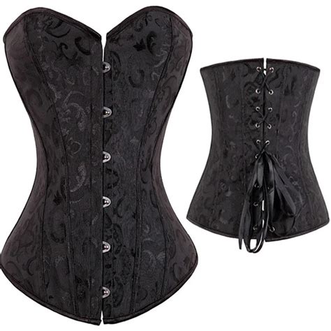 Two Old Guys Collectibles Sexy Corsets And Bustiers Lace Up Boned Overbust Waist Slimming