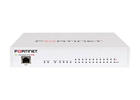 Fortinet Fortigate 81e Utm Bundle Security Appliance With 1 Year