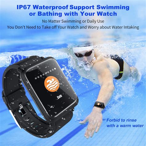 Smart Watch Waterproof Smartwatch For Android Phones Sport Fitness
