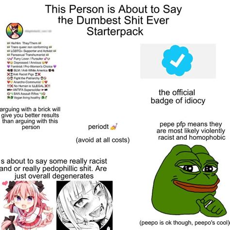 Twitter Starterpack R Starterpacks Starter Packs Know Your Meme