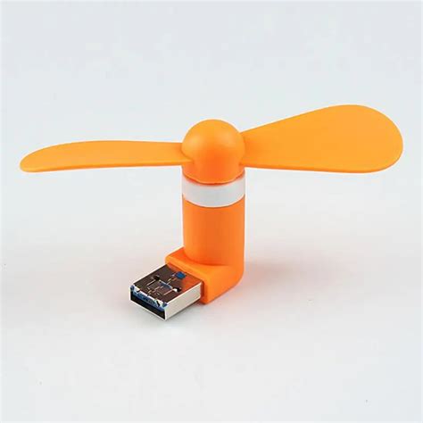 Portable Otg Mini Micro Usb Large Wind Cooling Fan For Android Mobile