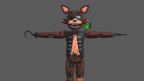 Classic Foxy Download Free 3d Model By Pluto524crazy [0699113] Sketchfab